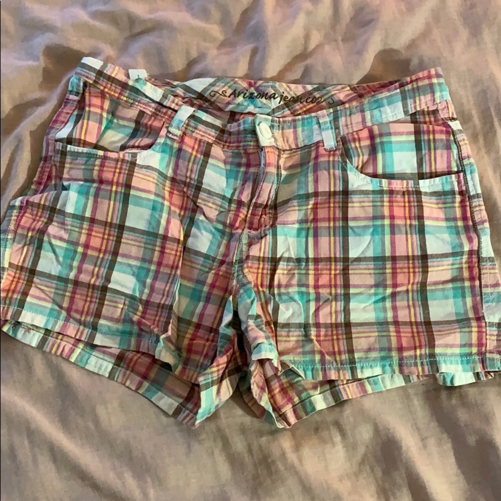 Child’s Plus Plaid Shorts